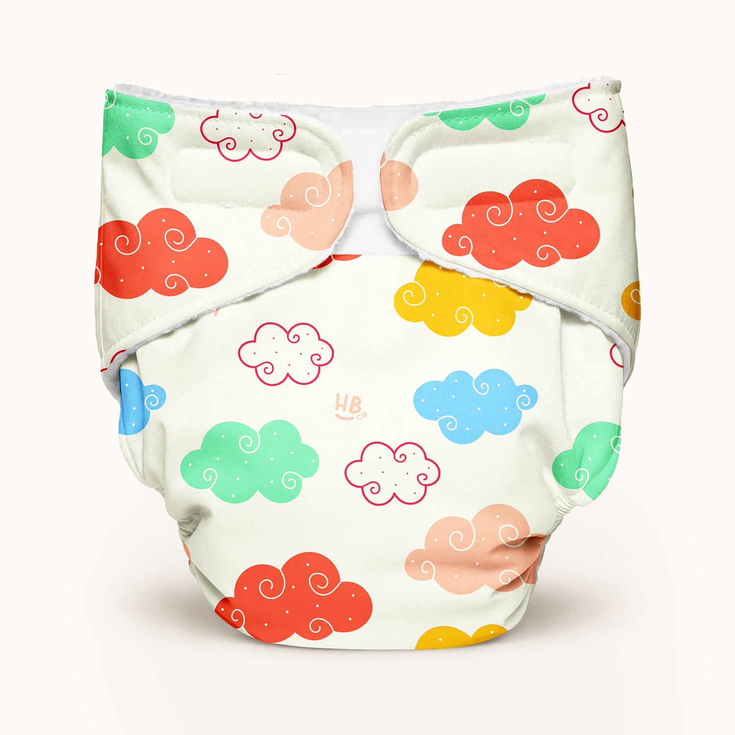 Advanced Nappy Medium - Pack of 2 (Happy Hearts & Cloudy Cuddles)