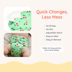 Advanced Nappy Medium - Pack of 5