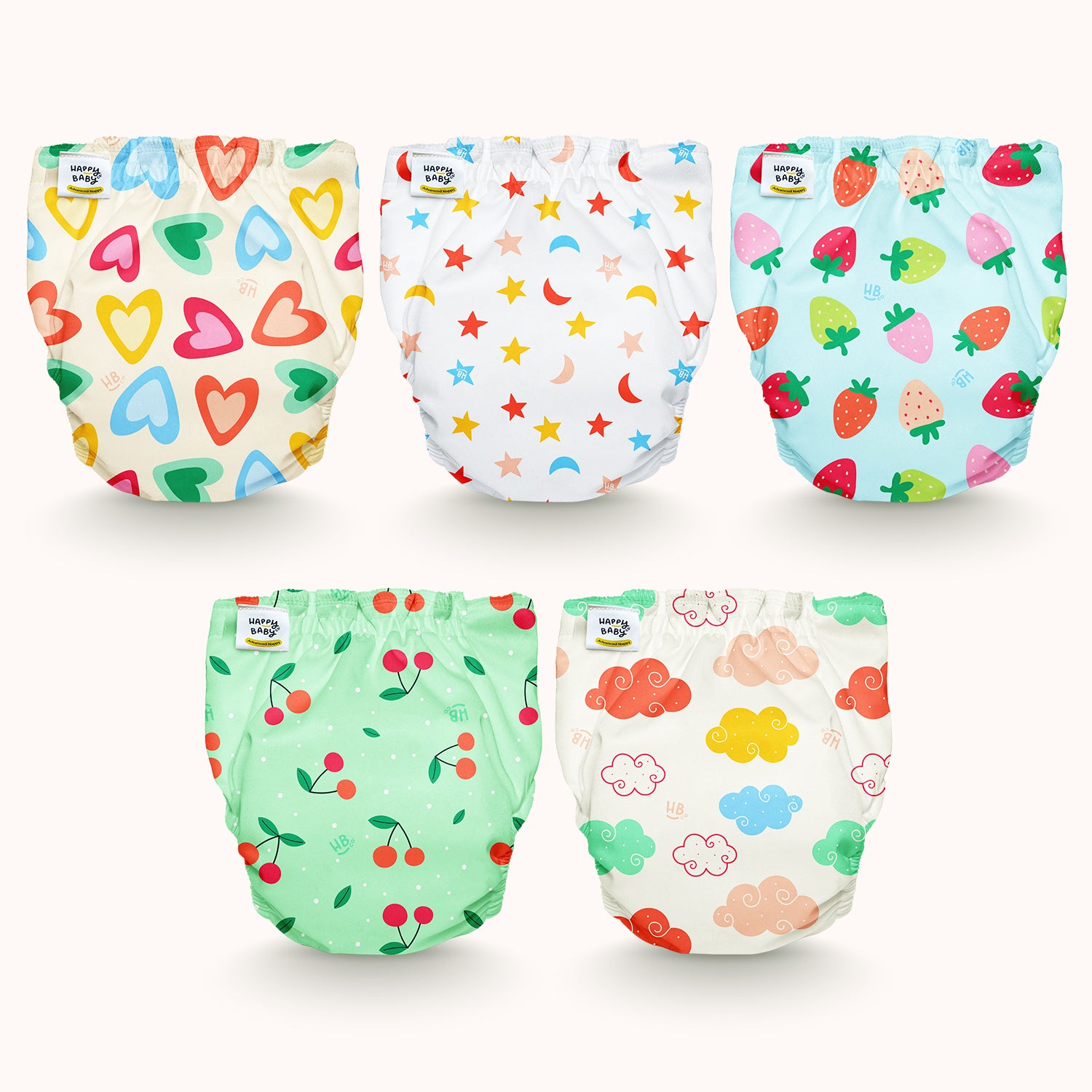 Advanced Nappy Medium - Pack of 5